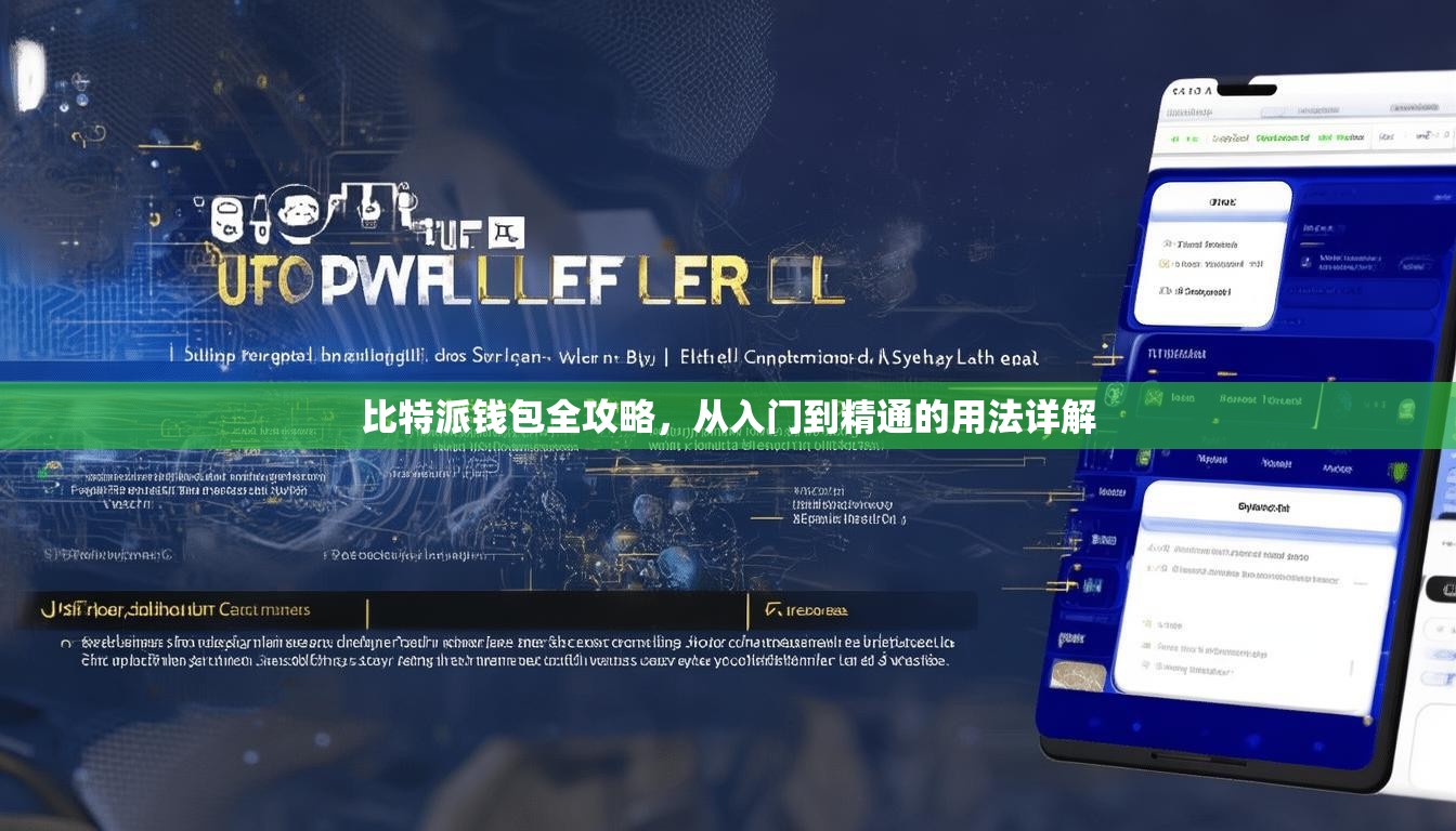 比特派钱包全攻略，从入门到精通的用法详解