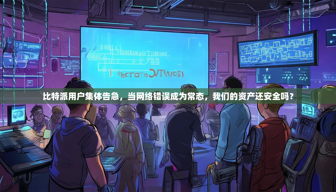 比特派用户集体告急，当网络错误成为常态，我们的资产还安全吗？