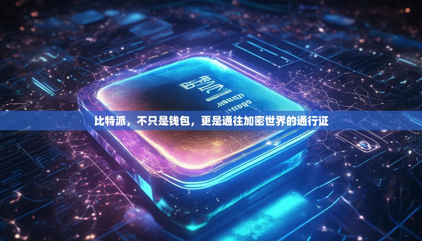 比特派，不只是钱包，更是通往加密世界的通行证