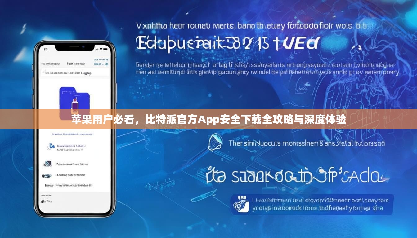 苹果用户必看，比特派官方App安全下载全攻略与深度体验