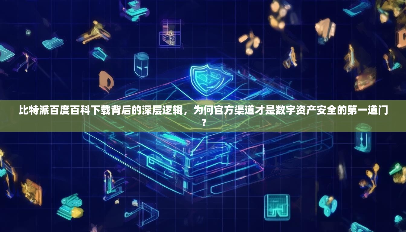 比特派百度百科下载背后的深层逻辑，为何官方渠道才是数字资产安全的第一道门？