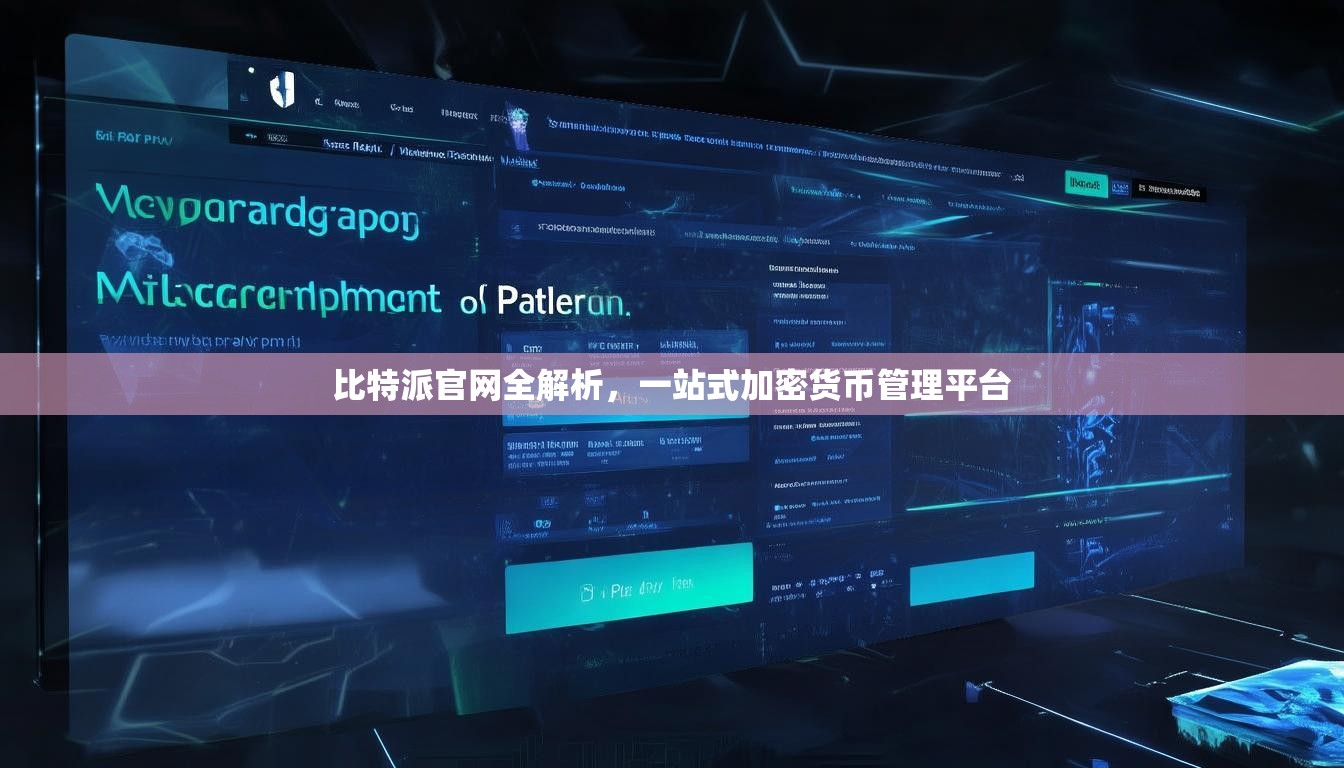 比特派官网全解析，一站式加密货币管理平台