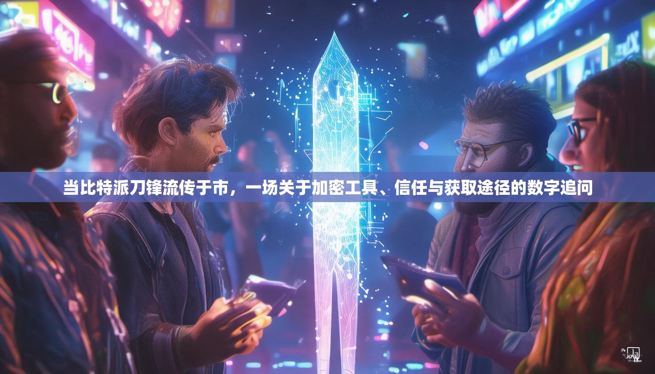 当比特派刀锋流传于市，一场关于加密工具、信任与获取途径的数字追问