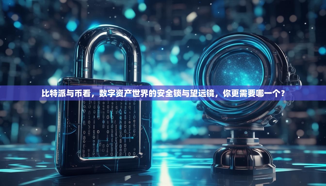 比特派与币看，数字资产世界的安全锁与望远镜，你更需要哪一个？