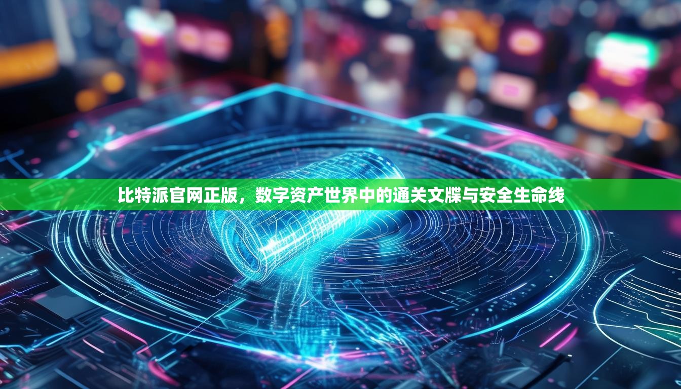 比特派官网正版，数字资产世界中的通关文牒与安全生命线