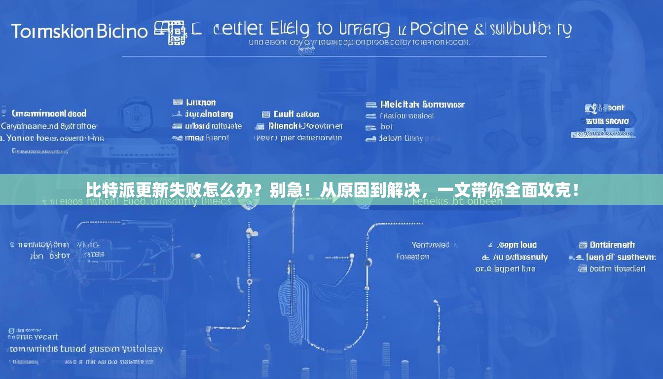 比特派更新失败怎么办？别急！从原因到解决，一文带你全面攻克！