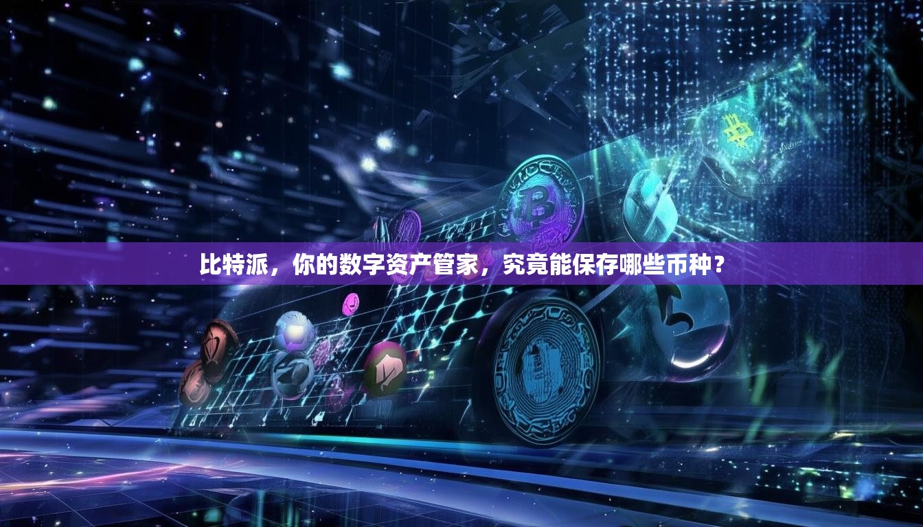 比特派，你的数字资产管家，究竟能保存哪些币种？