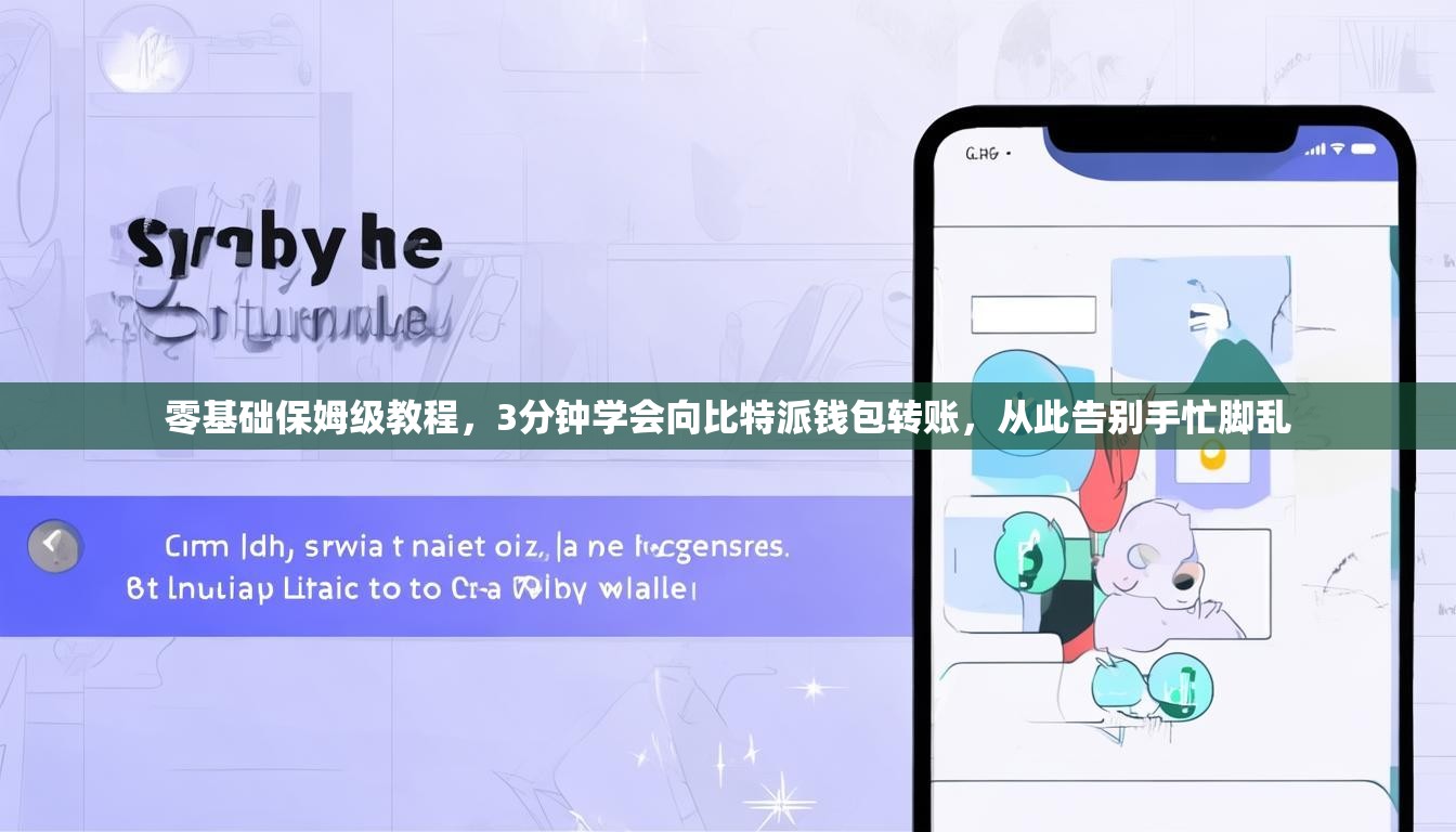 零基础保姆级教程，3分钟学会向比特派钱包转账，从此告别手忙脚乱