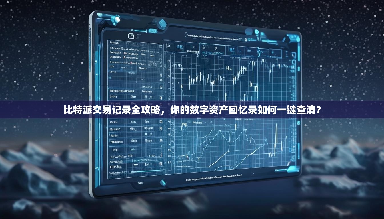 比特派交易记录全攻略，你的数字资产回忆录如何一键查清？