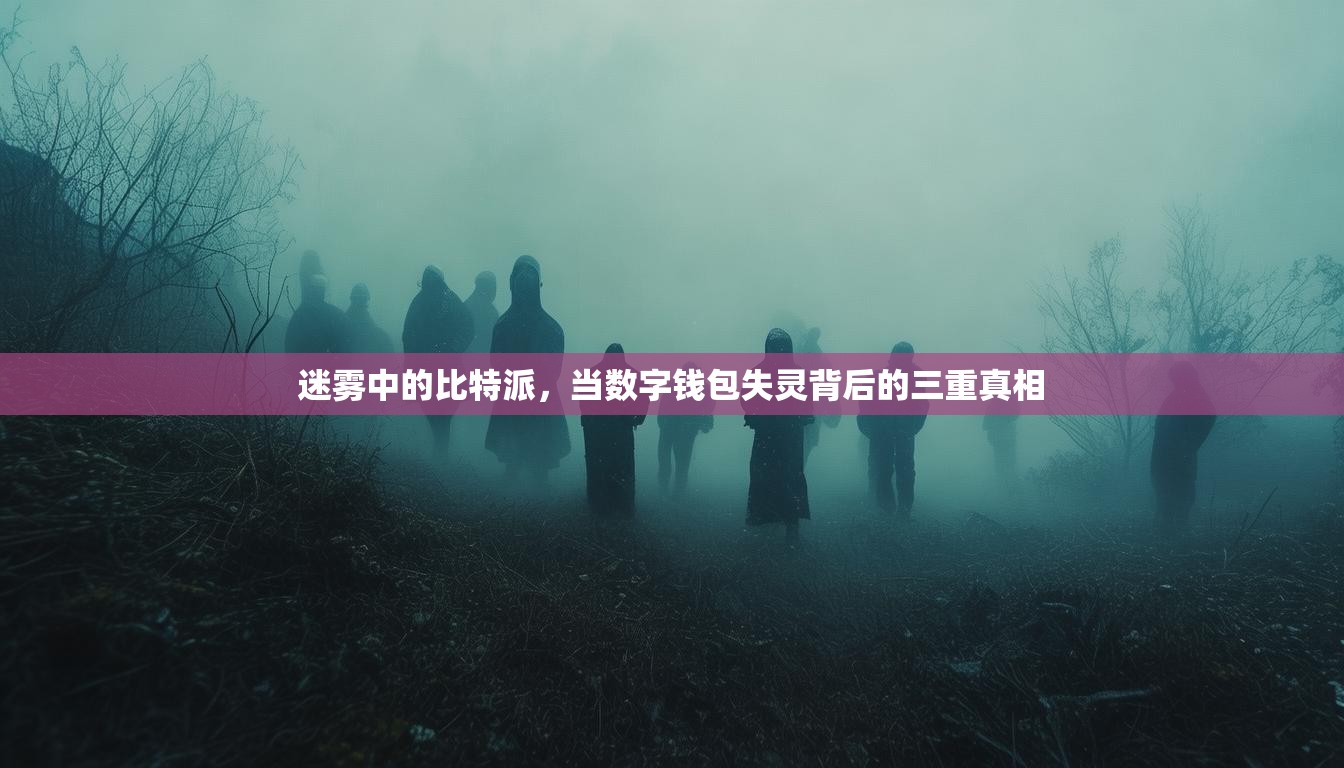 迷雾中的比特派，当数字钱包失灵背后的三重真相