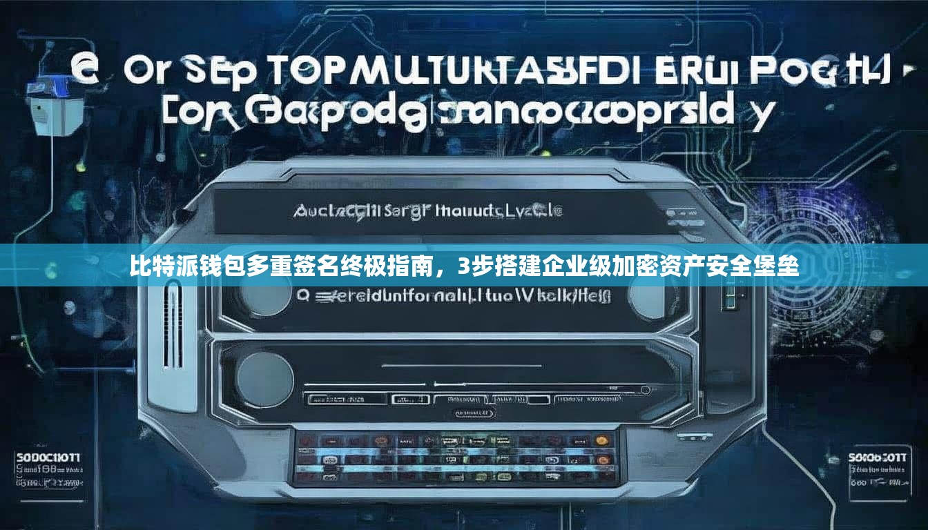 比特派钱包多重签名终极指南，3步搭建企业级加密资产安全堡垒