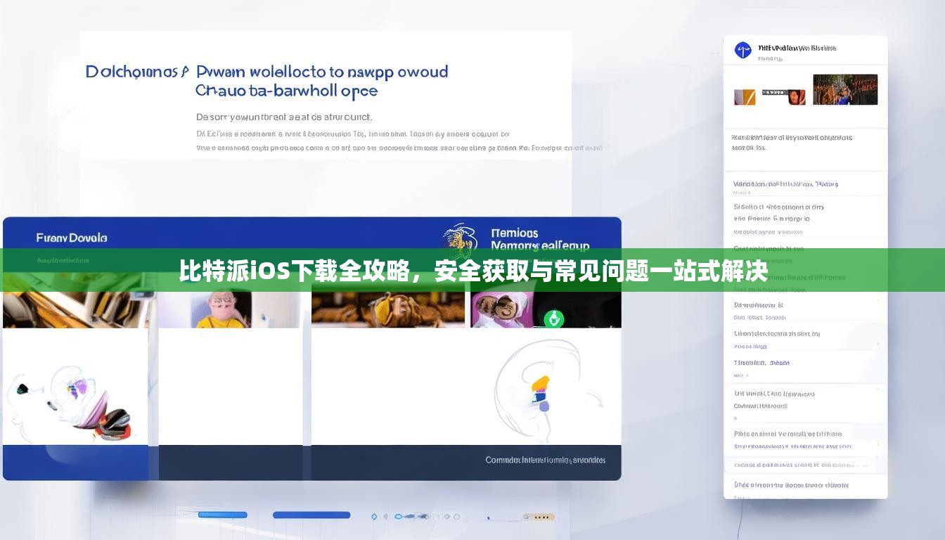 比特派iOS下载全攻略，安全获取与常见问题一站式解决