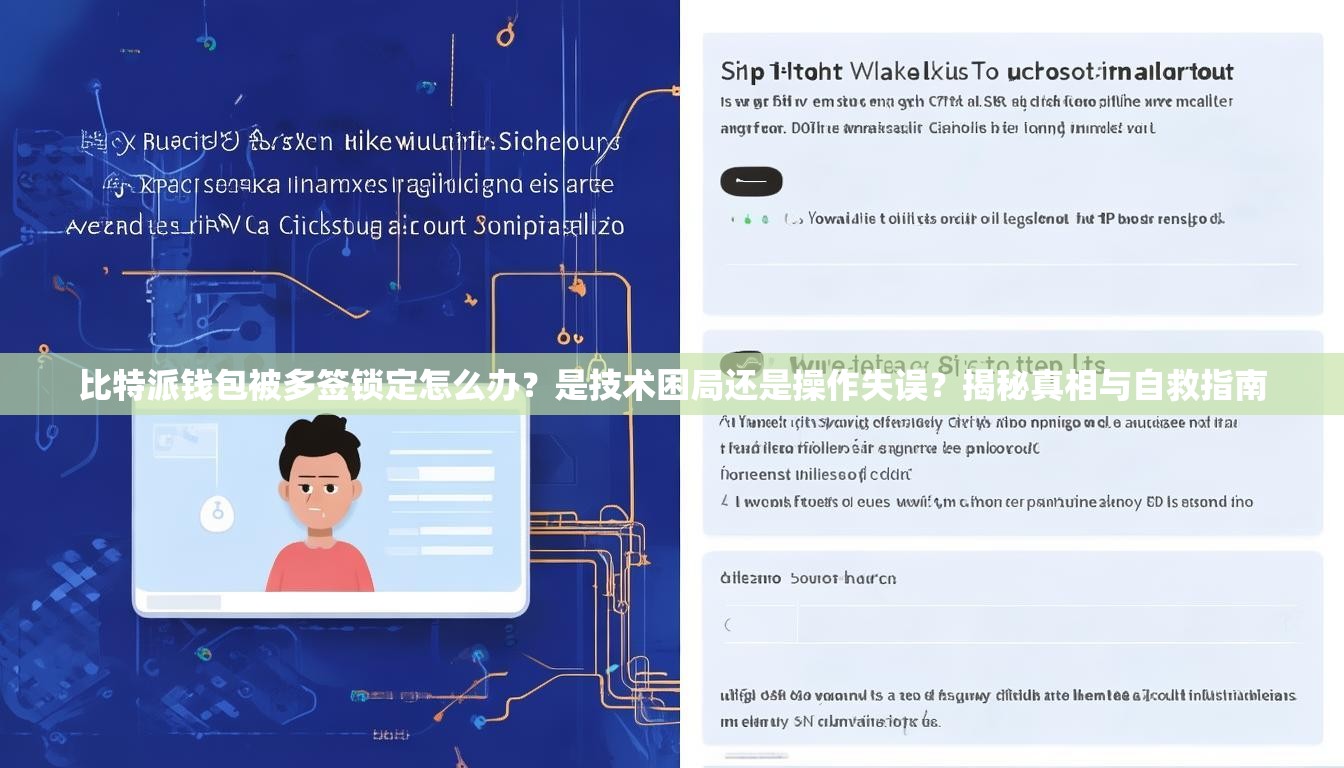 比特派钱包被多签锁定怎么办？是技术困局还是操作失误？揭秘真相与自救指南
