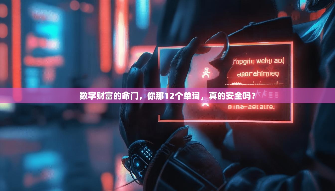 数字财富的命门，你那12个单词，真的安全吗？
