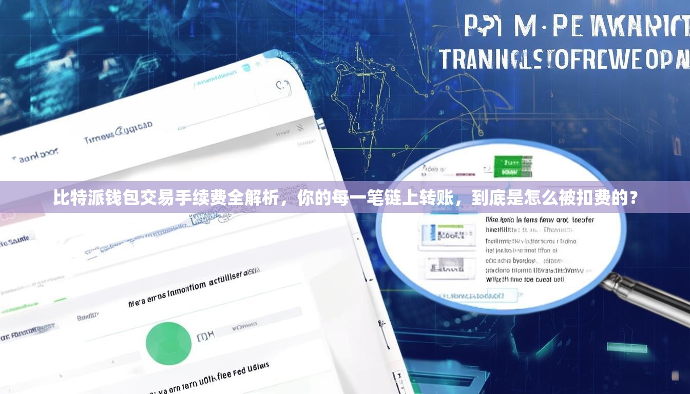 比特派钱包交易手续费全解析，你的每一笔链上转账，到底是怎么被扣费的？
