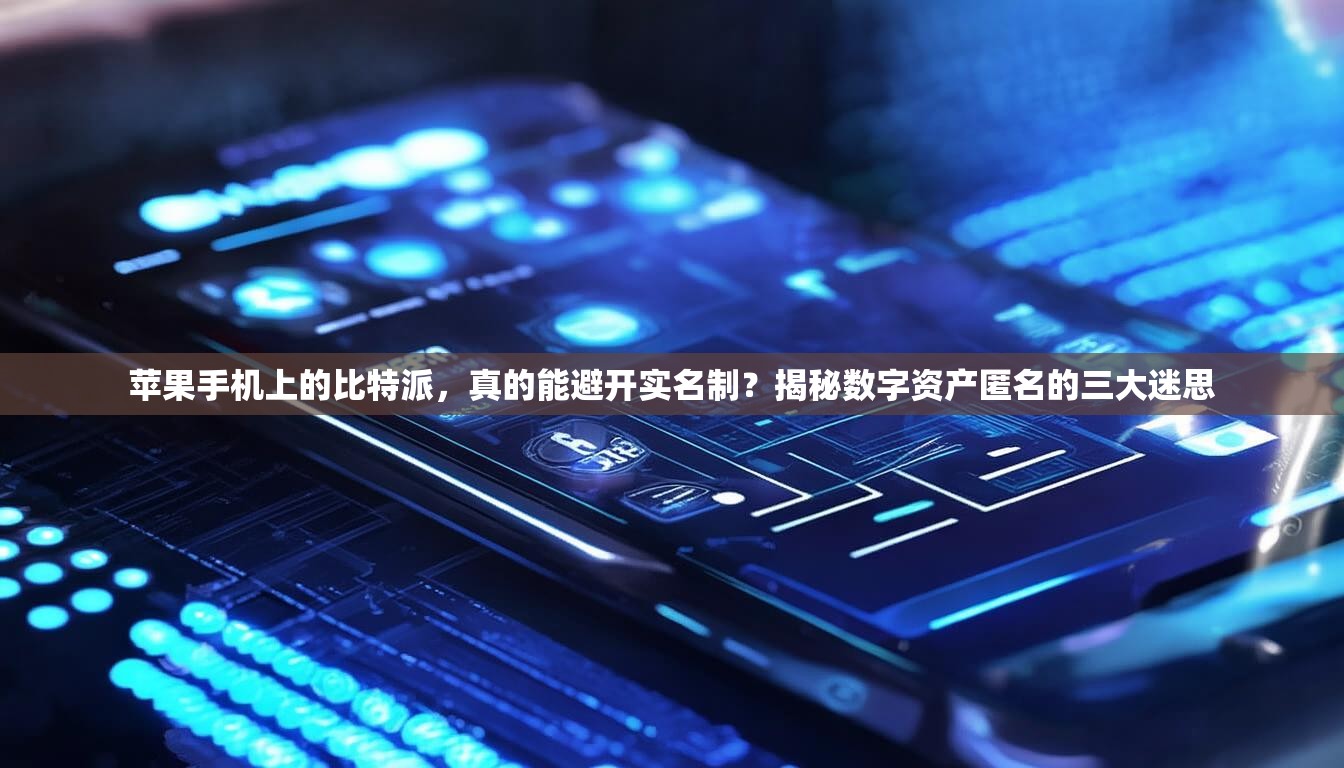 苹果手机上的比特派，真的能避开实名制？揭秘数字资产匿名的三大迷思