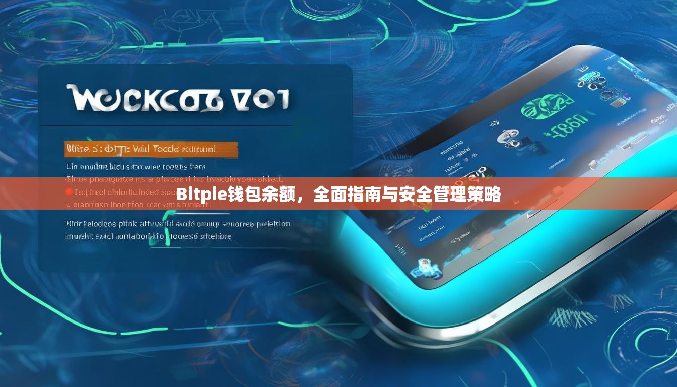 Bitpie钱包余额，全面指南与安全管理策略