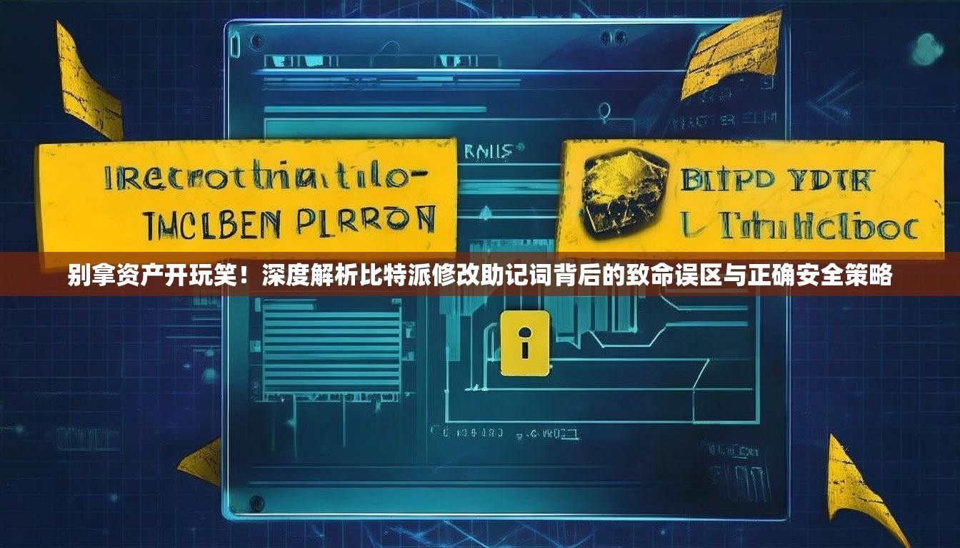 别拿资产开玩笑！深度解析比特派修改助记词背后的致命误区与正确安全策略