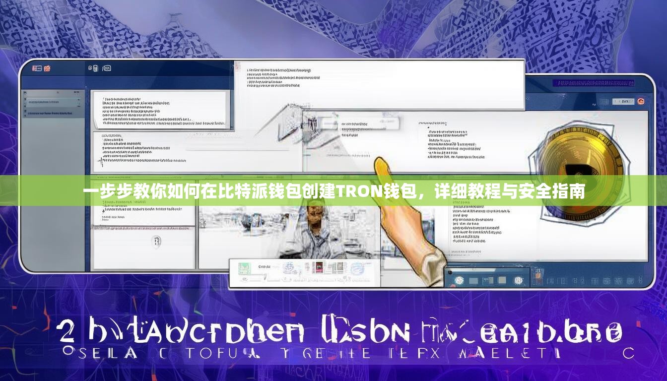 一步步教你如何在比特派钱包创建TRON钱包，详细教程与安全指南