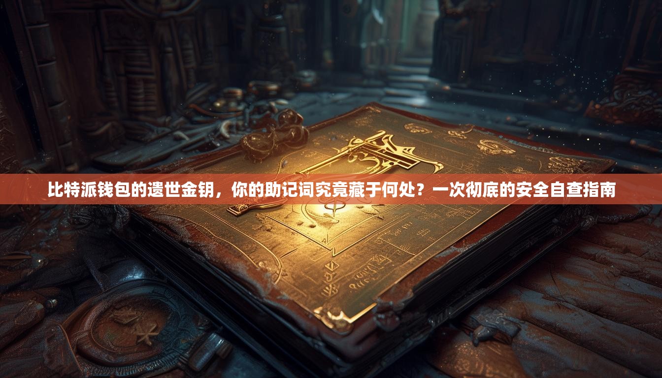 比特派钱包的遗世金钥，你的助记词究竟藏于何处？一次彻底的安全自查指南