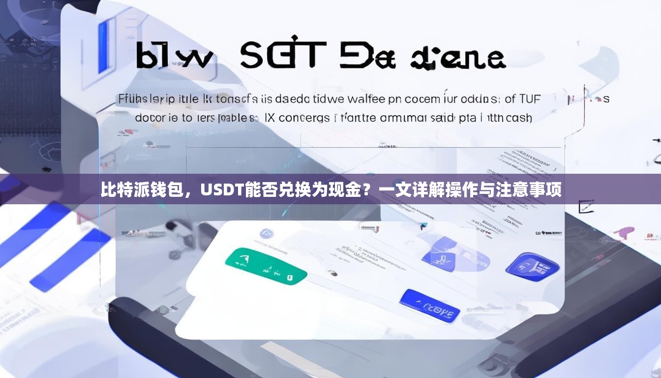 比特派钱包，USDT能否兑换为现金？一文详解操作与注意事项