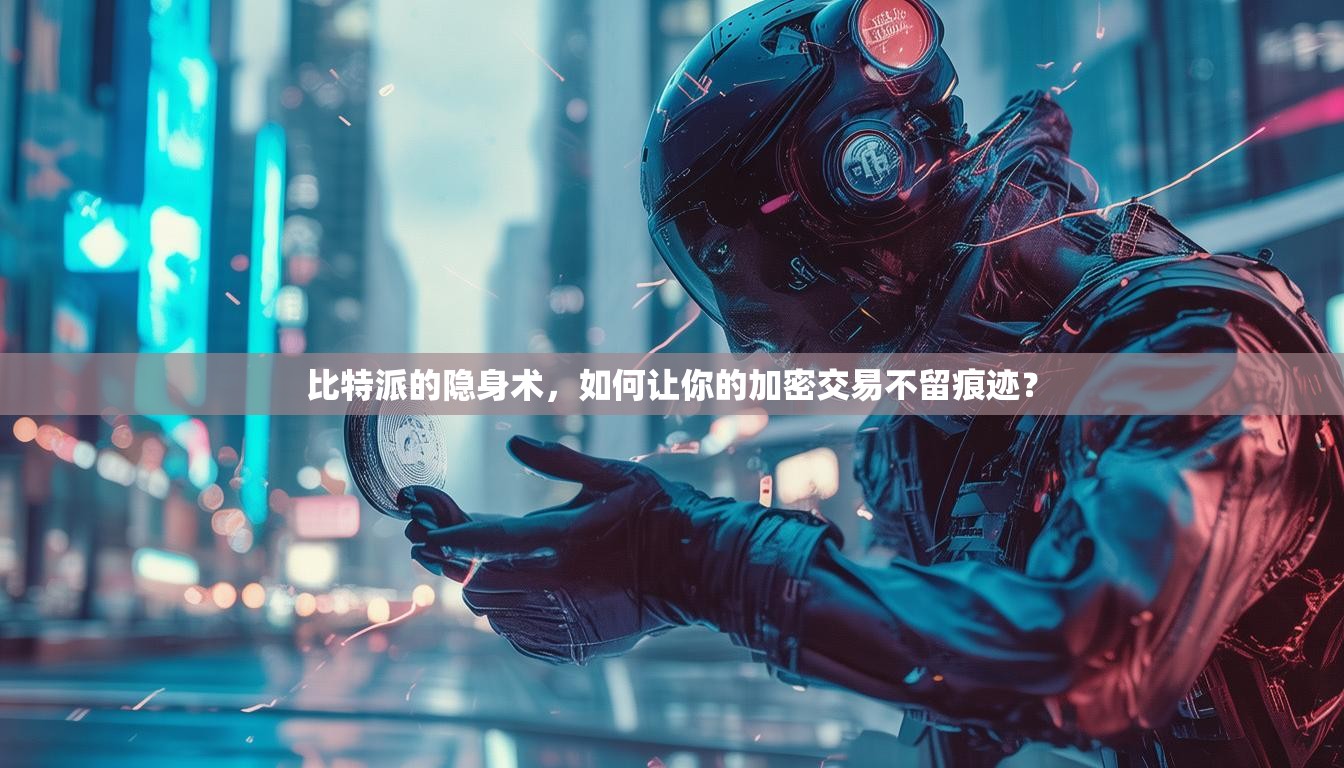 比特派的隐身术，如何让你的加密交易不留痕迹？