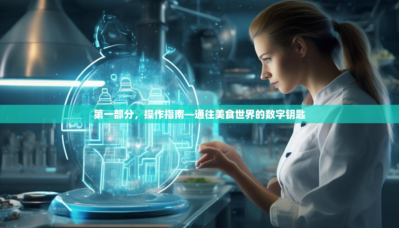 第一部分，操作指南—通往美食世界的数字钥匙