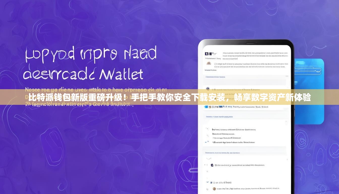 比特派钱包新版重磅升级！手把手教你安全下载安装，畅享数字资产新体验
