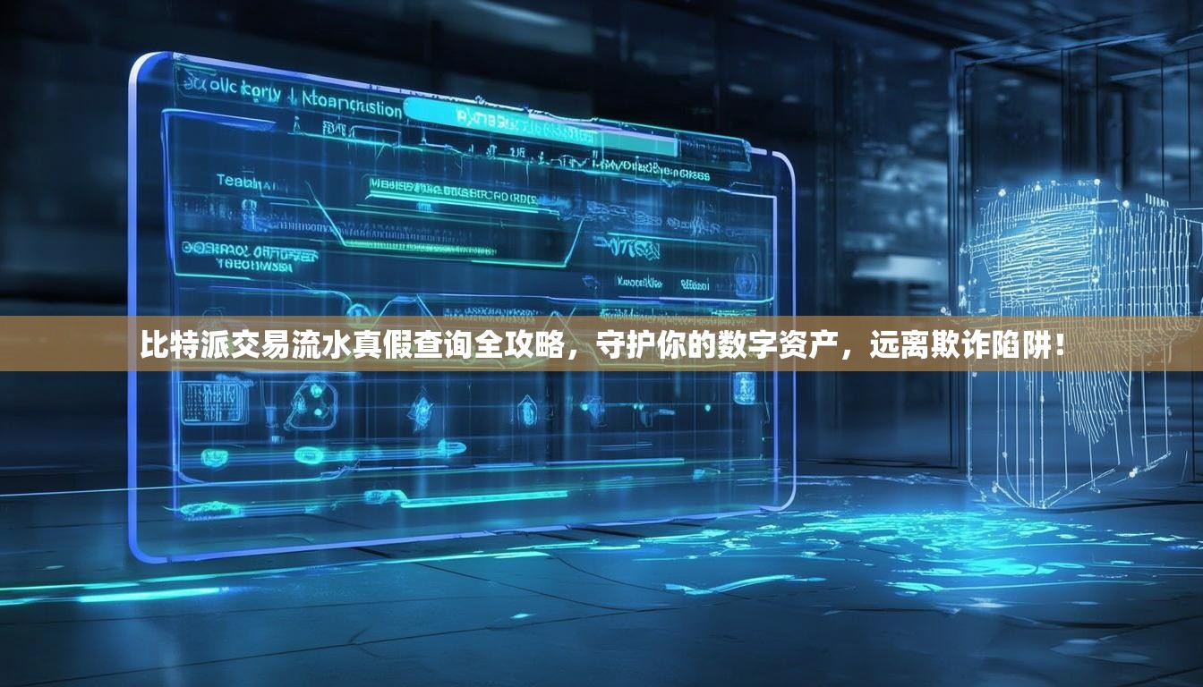 比特派交易流水真假查询全攻略，守护你的数字资产，远离欺诈陷阱！