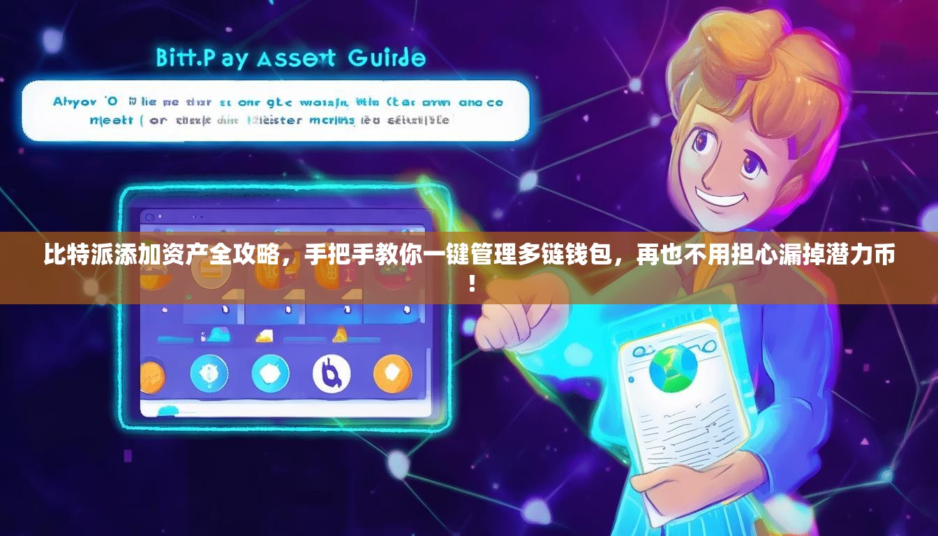 比特派添加资产全攻略，手把手教你一键管理多链钱包，再也不用担心漏掉潜力币！