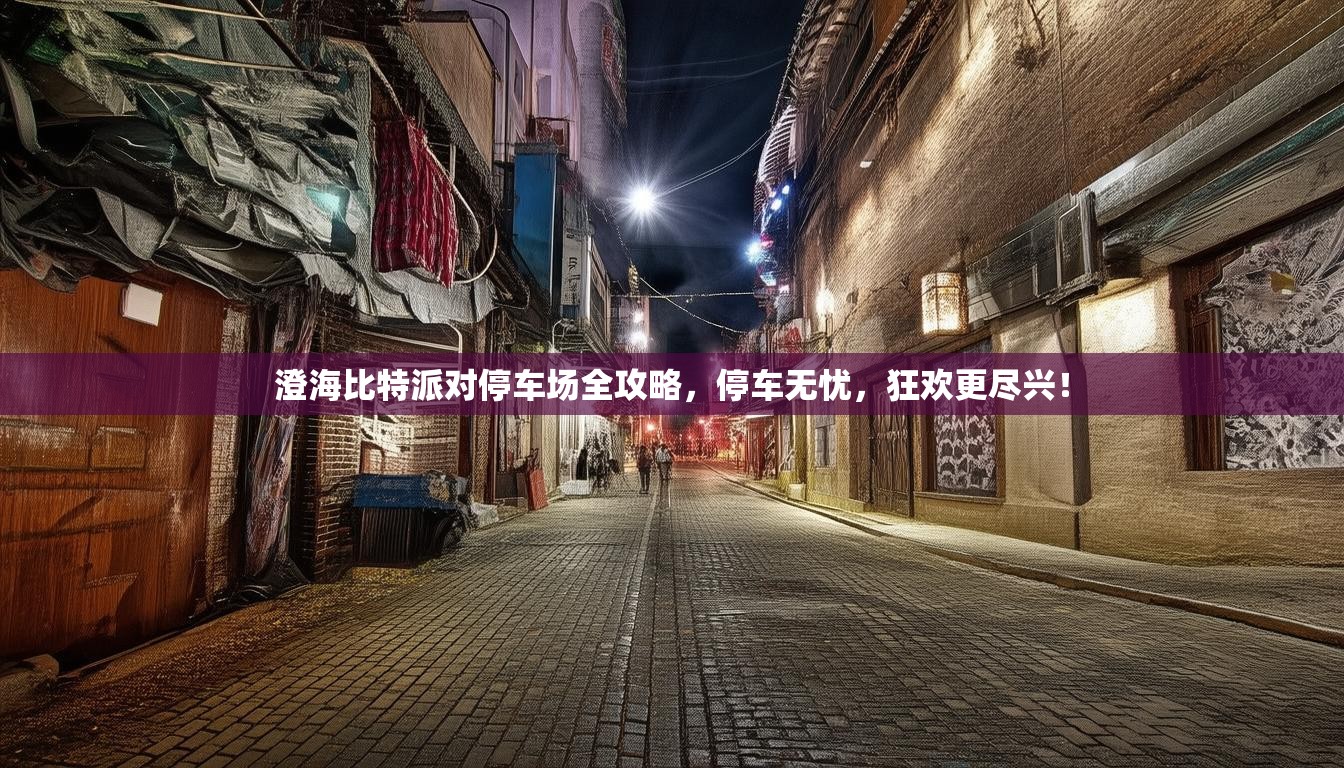 澄海比特派对停车场全攻略，停车无忧，狂欢更尽兴！