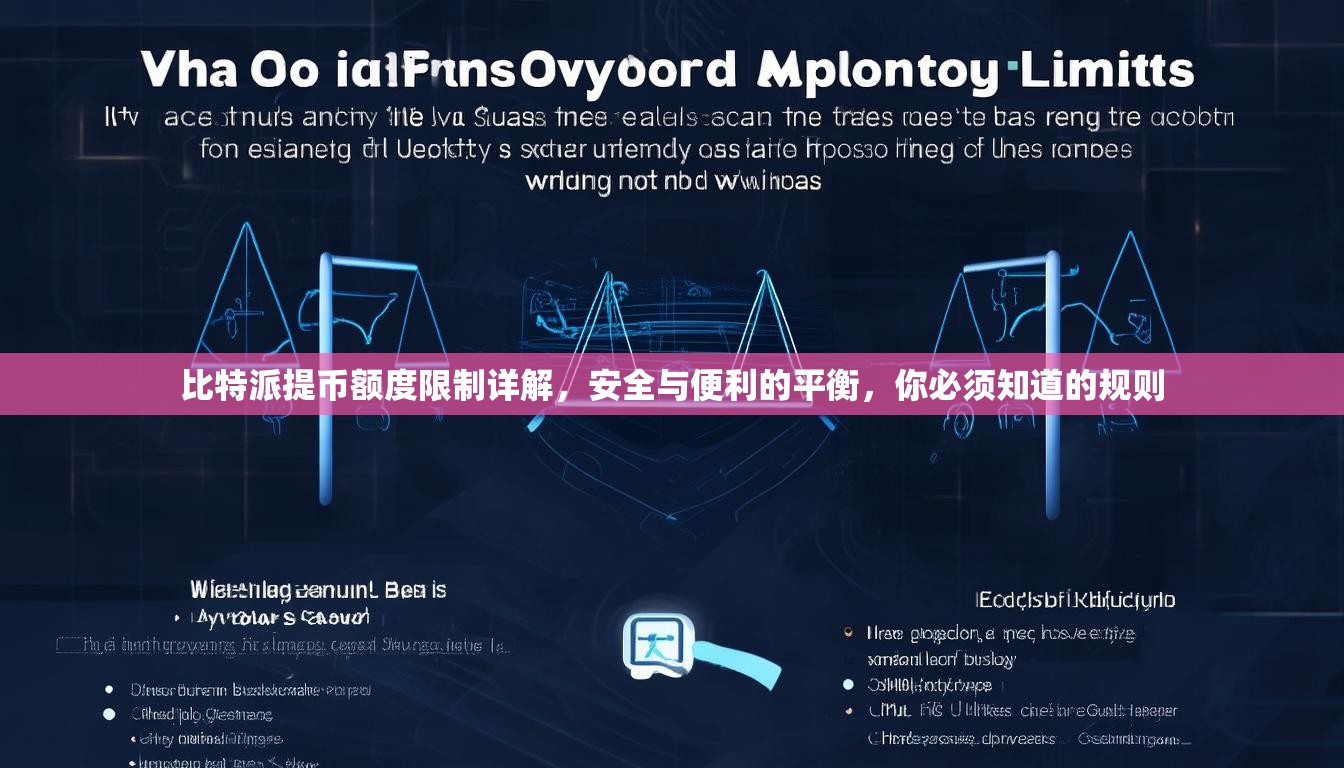 比特派提币额度限制详解，安全与便利的平衡，你必须知道的规则