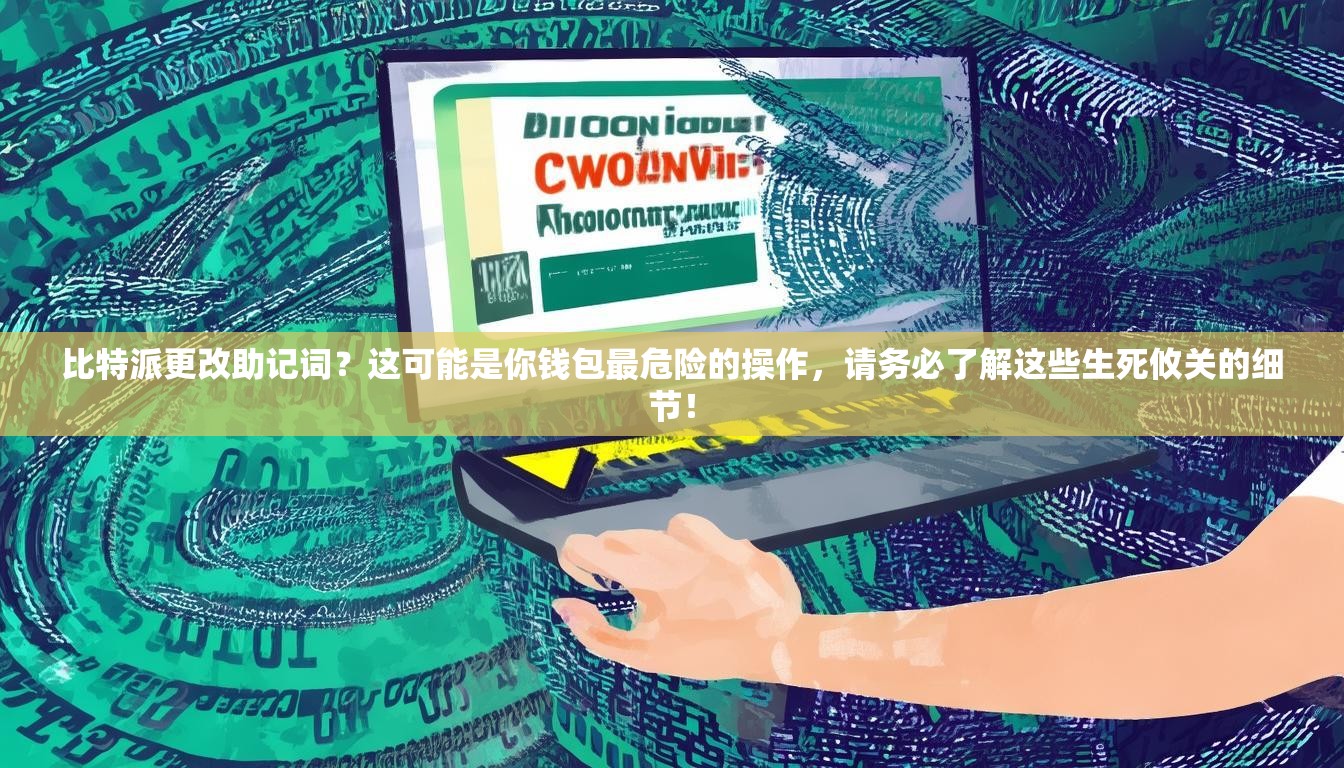 比特派更改助记词？这可能是你钱包最危险的操作，请务必了解这些生死攸关的细节！