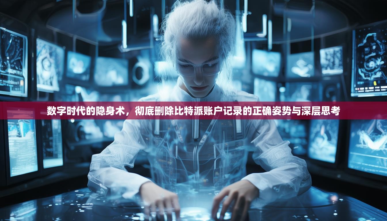 数字时代的隐身术，彻底删除比特派账户记录的正确姿势与深层思考