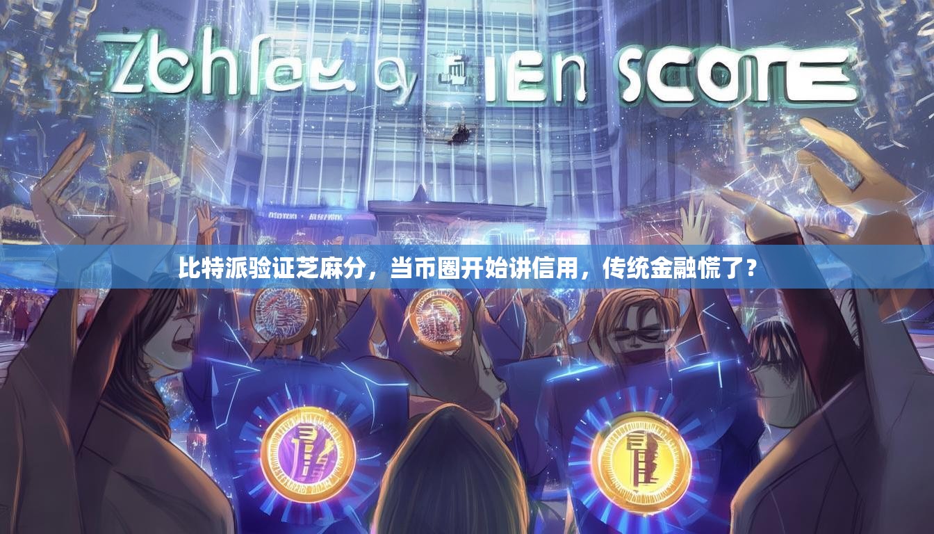 比特派验证芝麻分，当币圈开始讲信用，传统金融慌了？