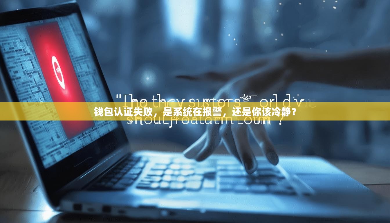 钱包认证失败，是系统在报警，还是你该冷静？