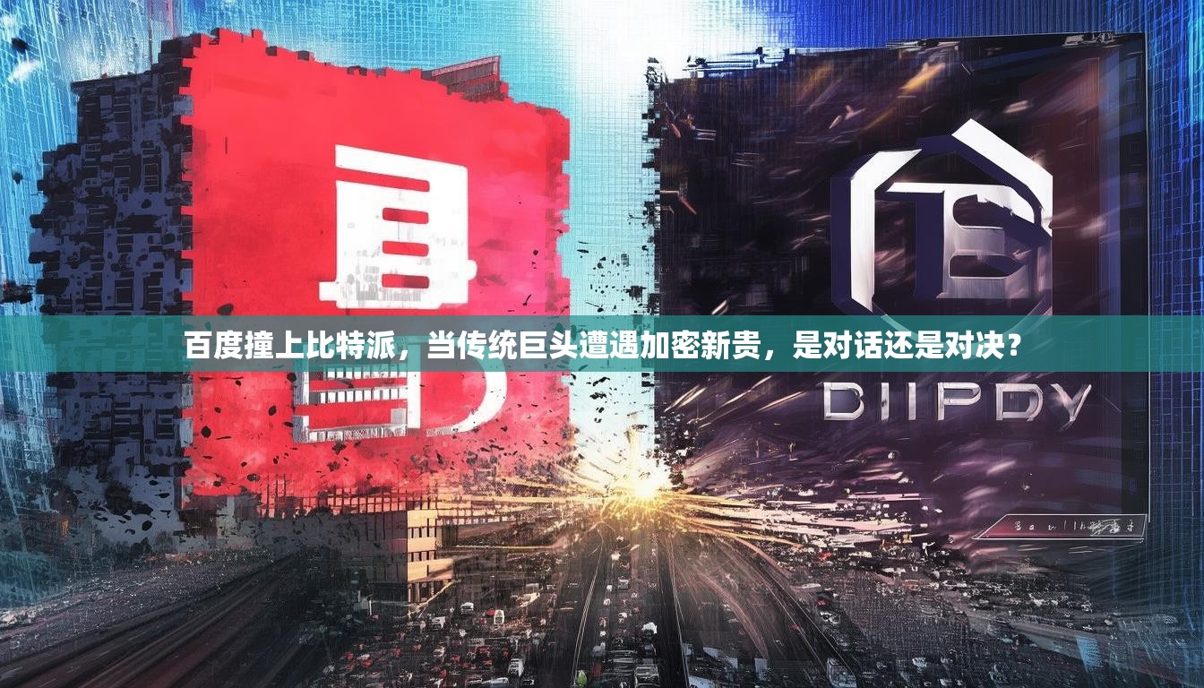百度撞上比特派，当传统巨头遭遇加密新贵，是对话还是对决？