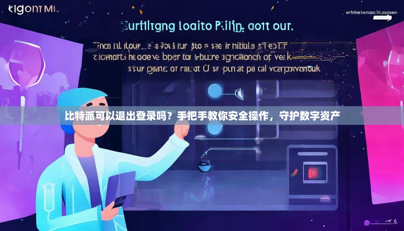 比特派可以退出登录吗？手把手教你安全操作，守护数字资产