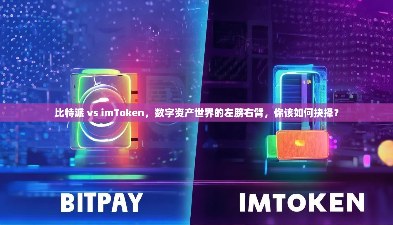 比特派 vs imToken，数字资产世界的左膀右臂，你该如何抉择？