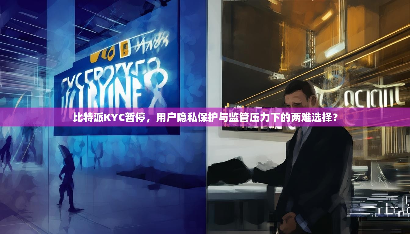 比特派KYC暂停，用户隐私保护与监管压力下的两难选择？