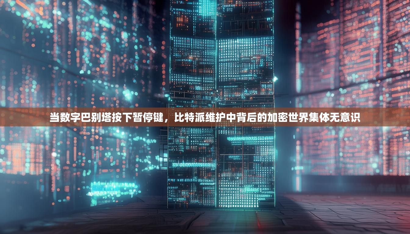 当数字巴别塔按下暂停键，比特派维护中背后的加密世界集体无意识