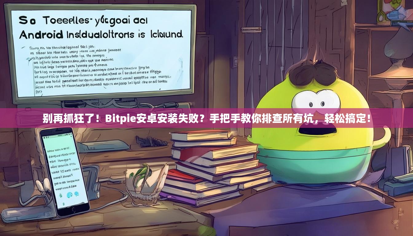 别再抓狂了！Bitpie安卓安装失败？手把手教你排查所有坑，轻松搞定！