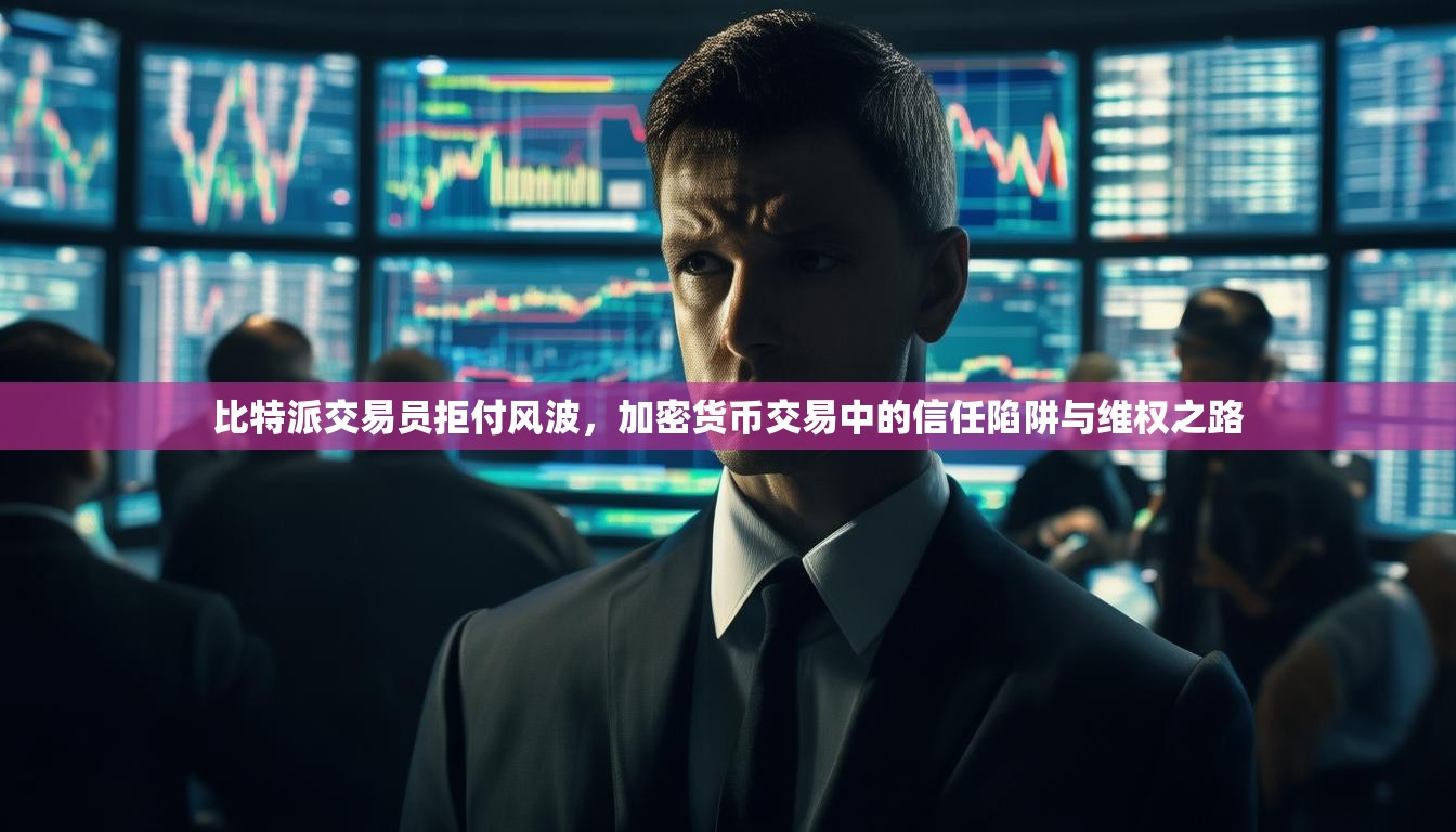 比特派交易员拒付风波，加密货币交易中的信任陷阱与维权之路