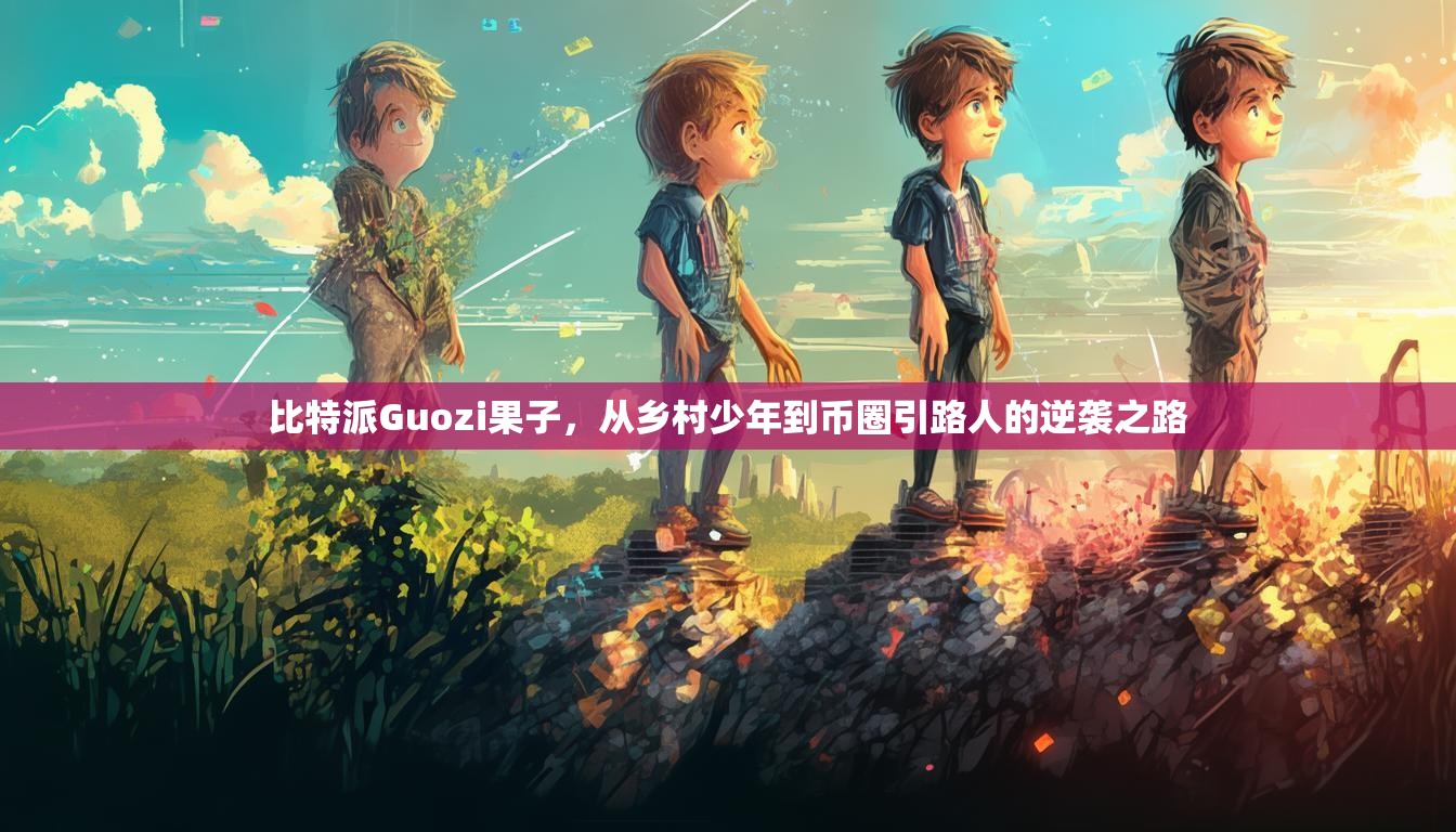 比特派Guozi果子，从乡村少年到币圈引路人的逆袭之路