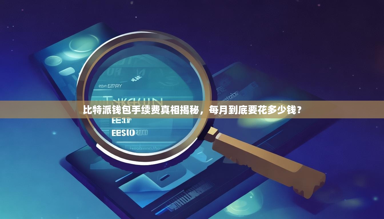 比特派钱包手续费真相揭秘，每月到底要花多少钱？