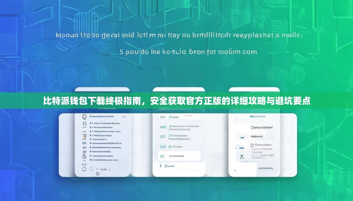 比特派钱包下载终极指南，安全获取官方正版的详细攻略与避坑要点