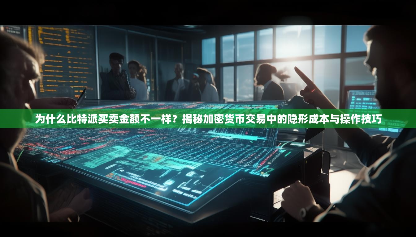 为什么比特派买卖金额不一样？揭秘加密货币交易中的隐形成本与操作技巧