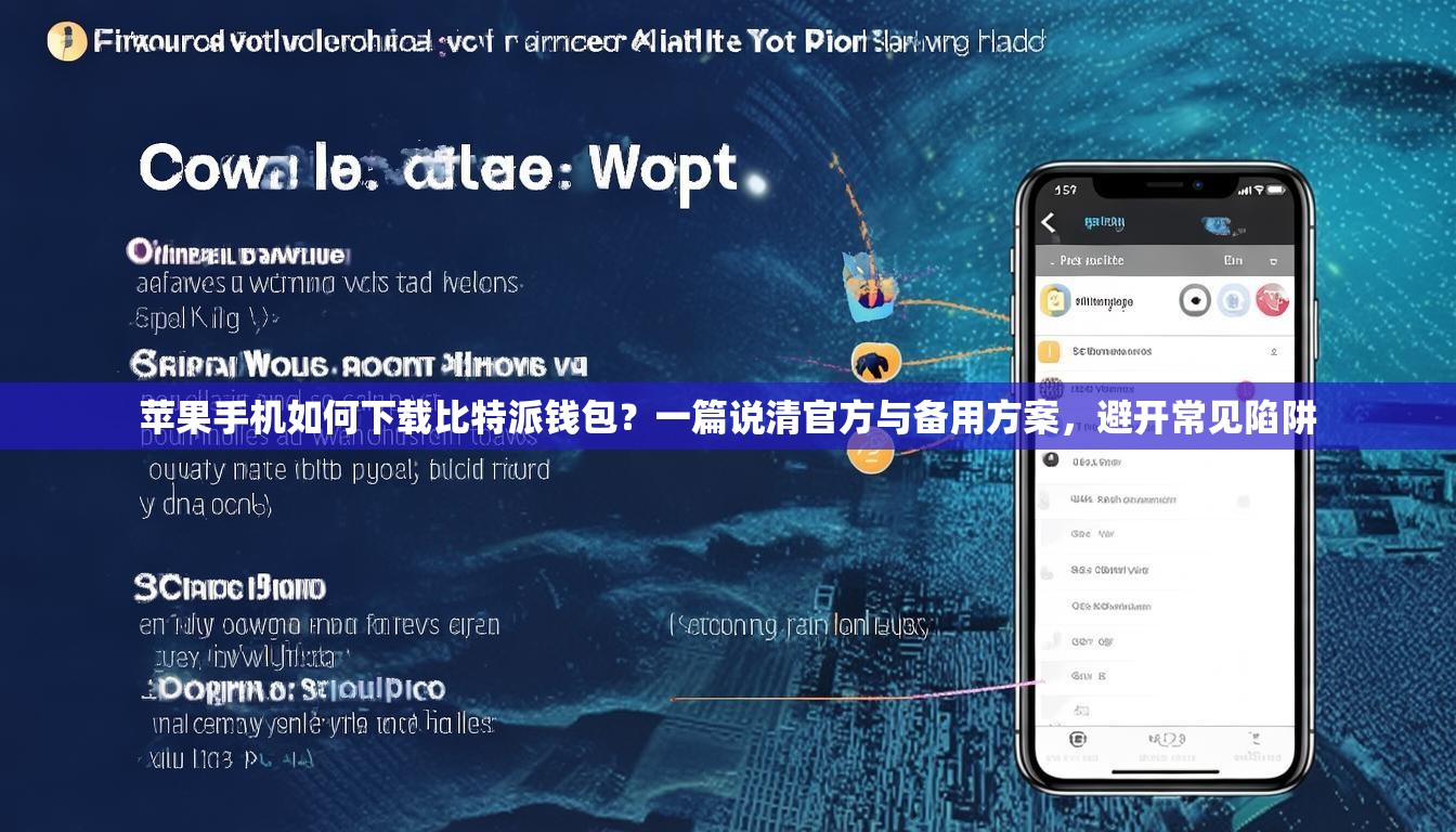 苹果手机如何下载比特派钱包？一篇说清官方与备用方案，避开常见陷阱