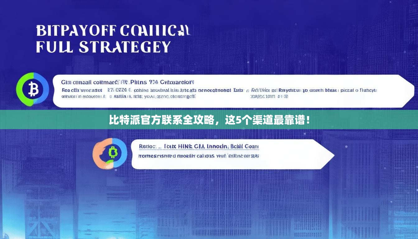 比特派官方联系全攻略，这5个渠道最靠谱！