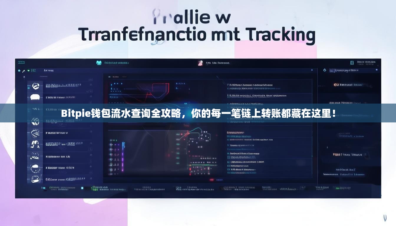 Bitpie钱包流水查询全攻略，你的每一笔链上转账都藏在这里！